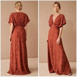 Hutch Rust Maxi Dress